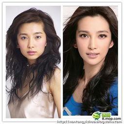 明星网红整形前照片女,揭秘明星网红整形前后的惊人蜕变