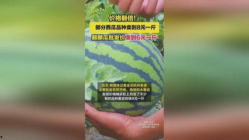 今日麒麟瓜多少钱一斤,行情一览，一斤多少钱？