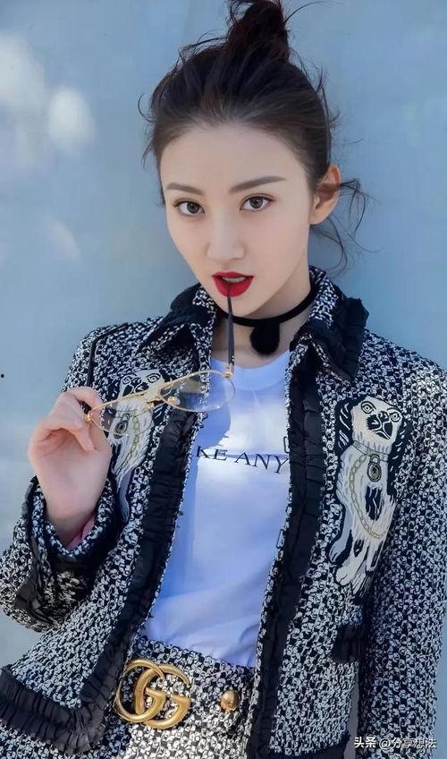 景甜明星网红图片高清,网红明星的时尚魅力