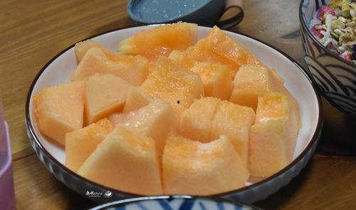 今日早餐哈密瓜,清新滋味开启美好一天